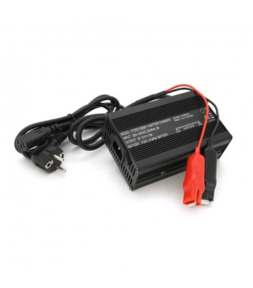 Зарядное устройство для аккумуляторов LiFePo4 24V(29,2V),8S,10A,+ крокодилы,135x90x50mm