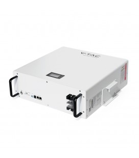 Акумуляторна батарея V-TAC LiFePO4 51,2V 100Аh 5.12kWh,(100/100A)585x565x275mm, 50,67kg