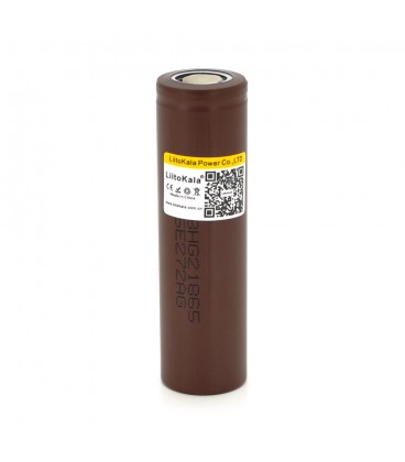 Акумулятор 18650 Li-Ion LiitoKala Lii-HG2, 3000mah (2850-3000mah), 30A, 3.7V (2.75-4.2V), Brown, PVC BOX