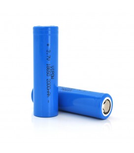 Акумулятор 18650 Li-Ion Vipow ICR18650 FlatTop, 2000mAh, 3.7V, Blue