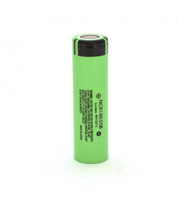 Акумулятор 18650 Li-Ion Panasonic NCR18650B, 3400mAh, 6.8A, 4.2 / 3.6 / 2.5V, GREEN (FLAT TOP), OEM