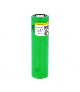 Акумулятор 18650 Li-Ion LiitoKala Lii-VTC5, 2600mah （2450-2650mah), 3.7V (2.75-4.2V), Green, PVC