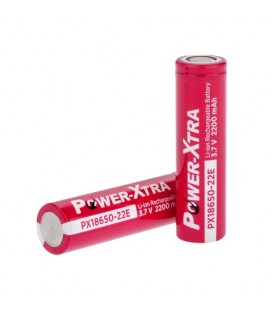 Акумулятор Li-ion Power-Xtra 18650 2200mAh 3.7V, Red