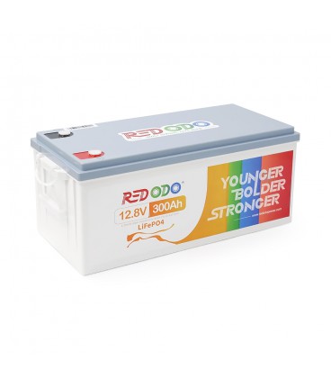 Акумуляторна батарея LiFePO4 Redodo 12.8V 300Ah , 3840Wh, BMS 200A, 522*240*218мм