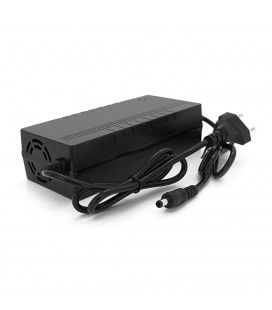 Зарядний пристрій для акумуляторів LiFePo4 36V(43.8V),12S,3A,штекер 5.5*2.5,з індикацією,BOX