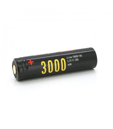 Аккумулятор 18650 Li-Ion Soshine 18650USB-3.7-3000, microUSB, 3000mAh, 5A, 4.2/3.6/2.75V, Black