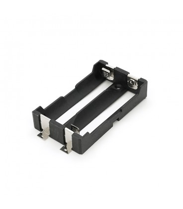 Холдер тримач для акумулятора PC, 21700 2S, чорний