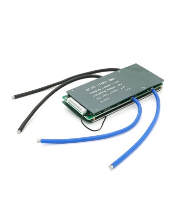 BMS плата Leiba LiFePo4 48V 16S 100A, алюминиевый радиатор