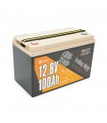 Акумуляторна батарея LiFePO4 Power Queen 12.8V 100Ah Low-Temp ,1280Wh, BMS 100A, 329*172*214мм
