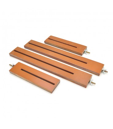 Затискач регульований 10x20 для збирання акумуляторів на базі 18650