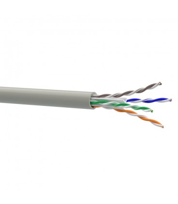 Кабель Одескабель КПВ-ВП (250) 4 * 2 * 0,51 (U/UTP-cat.6), CU, для внутр. робіт, 305м.
