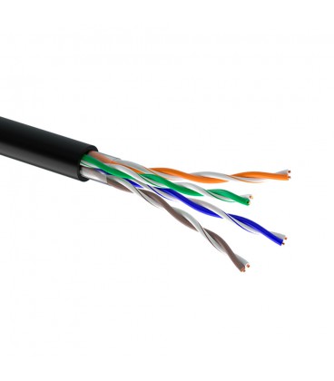 Кабель Одескабель КПП-ВП (100) 4 * 2 * 0,50 (U/UTP-cat.5E), СU, ізоляція ПЕ, для зовн. робіт, 305 м.