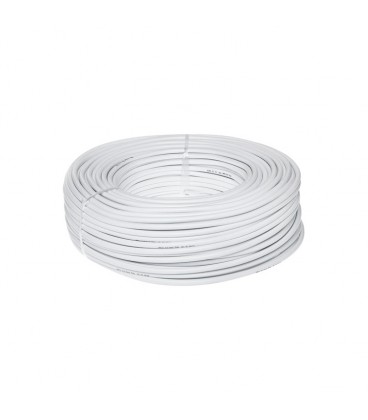 Кабель КВП UTP (4*2*0.5) 4p 24 AWG, Ritar, (CCA), для внутр. работ, 50м, White, OEM Q12