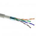 Кабель Одескабель КПВонг-HFЕО-ВП (200) 4 * 2 * 0,51 (SF/UTP-cat.5E LSOH), CU, екран., для внутр. робіт, 305м.