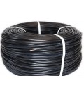 Кабель ПВС 2х1,5 чорний бухта 100 метрів ціна за бухту