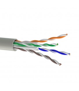 Кабель Одескабель КПВонг-HF-ВП (250) 4*2*0,54 (U/UTP-cat.6 LSOH), CU, для внутр. работ, 305м.