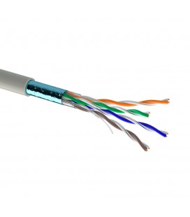 Кабель Одескабель КПВнг-HFЭ-ВП (200) 4*2*0,51 (F/UTP-cat.5E LSFROH), CU, экран., для внутр. работ, 305м.