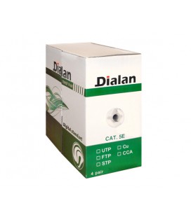 Кабель КПВЭ 4*2*0,50 (350МГц FTP-cat.5E), DL( CU), изоляция ПВХ, экран., для внутр. работ, 305м.BOX