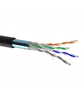 Кабель Одескабель КППЕ-ВП (250) 4 * 2 * 0,54 (F / UTP-cat.6), CU, ізоляція ПЕ, екран. для зовнішніх робіт, 305 м.