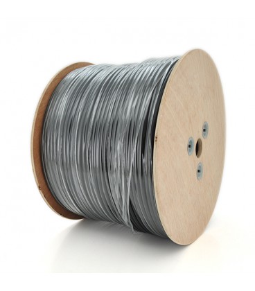 Кабель волоконно-оптичний PiPo FTTH 1-волоконний GJYXCFH-1B6a+M, плоский з допустимим розтягуючим зусиллям 1,0 кН, бухта 1км