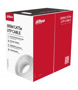Кабель витая пара Dahua (для внутренней прокладки 0.51мм) UTP CAT5e 305м DH-PFM920I-5EU-U