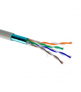 Кабель Одескабель КПВЭ-ВП (200) 4*2*0,51 (F/UTP-cat.5E), CU, экран., для внутр. работ, 100м.