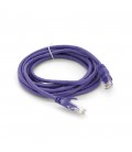 Патч-корд литий RITAR, UTP, RJ45, Cat.5e, 3m, фіолетовий, Cu (мідь)
