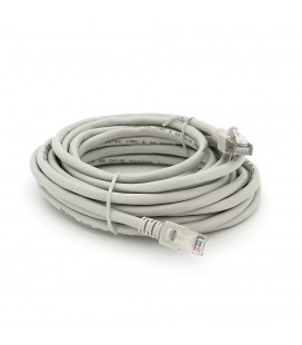 Патч-корд литий RITAR, UTP, RJ45, Cat.5e, 5m, сірий, Cu (мідь) Q200