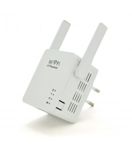 Усилитель WiFi сигнала с 2-мя встроенными антеннами LV-WR05U, питание 220V, 300Mbps, IEEE 802.11b/g/n, 2.4GHz, BOX