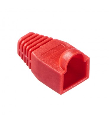 Ковпачок ізолюючий Merlion RJ-45 Red (100 шт / уп.)