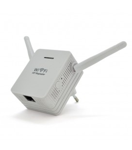 Підсилювач WiFi сигналу з 2-ма вбудованими антенами LV-WR06, живлення 220V, 300Mbps, IEEE 802.11b / g / n, 2.4GHz, BOX