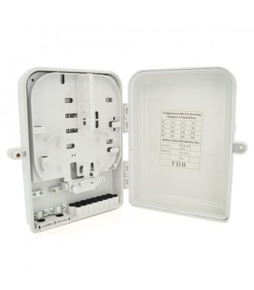 PON - box 16-канальний BT-F208-SC, термоусадка, ключі, стяжки, кріплення на стіну