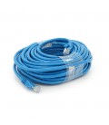 Патч-корд литий RITAR, UTP, RJ45, Cat.6, 15m, синій, Cu (мідь)