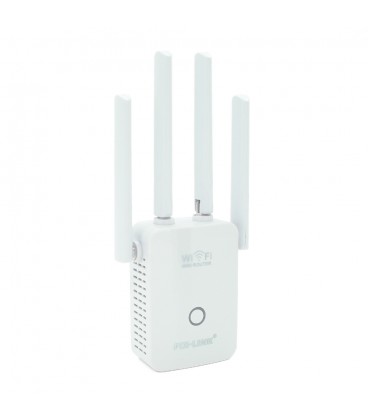 Підсилювач WiFi сигналу з 4-ма вбудованими антенами LV-WR32Q, живлення 220V, 300Mbps, IEEE 802.11b/g/n, 2.4-2.4835GHz, BOX