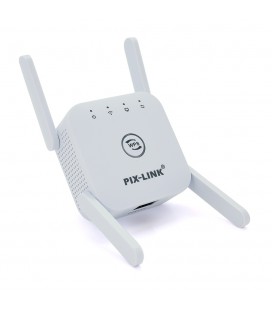 Усилитель WiFi сигнала с 4-мя встроенными антеннами LV-WR24Q, питание 220V, 300Mbps, IEEE 802.11b/g/n, 2.4-2.4835GHz, BOX