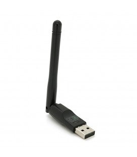 Беспроводной сетевой адаптер с антенной 10см Wi-Fi-USB LV/CL-UW07BT - 8723DU, 802.11bgn, 150MB, 2.4 GHz, WIN7/XP/Vista/2K/MAC/LI
