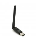 Бездротовий мережевий адаптер з антеною 10см Wi-Fi-USB LV / CL-UW07BT - 8723DU, 802.11bgn, 150MB, 2.4 GHz, WIN7 / XP / Vista / 2