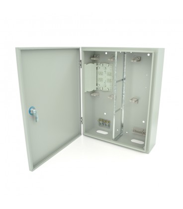 Розподільча шафа Merlion ML-OP-S241-SC 96-канальна, SC Simplex adapter, матеріал Cold Steel (550*450*120мм)