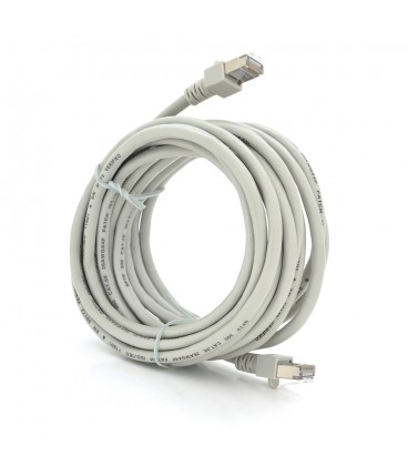 Патч-корд литий RITAR, FTP, RJ45, Cat.5e, 5m, сірий, Cu (мідь) Q200