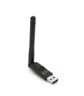 Бездротовий мережевий адаптер з антеною 10см Wi-Fi-USB LV-UW07, RT7601, 802.11bgn, 300MB, 2.4 GHz, WIN7 / XP / Vista / 2K / MAC 