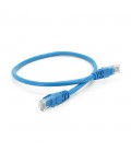 Патч-корд литий RITAR, UTP, RJ45, Cat.6, 0.5m, синій, Cu (мідь)