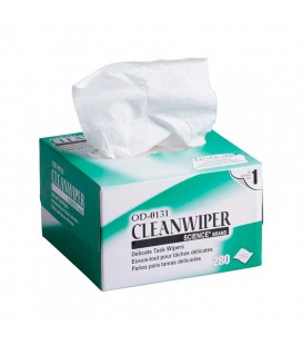 Cалфетки безворсовые для оптики CLEAN WIPER OD-0131, 280 шт в упаковке Q60