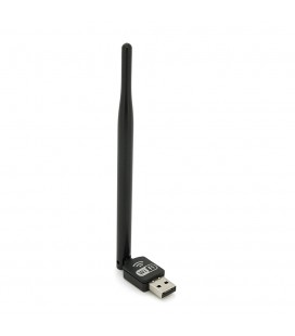 Беспроводной сетевой адаптер с антенной Wi-Fi-USB LV-UW11RK-5DB MTK7601, 150Mbps, 2.4 GHz, Win10/8.1/8/7/XP,Mac OSX 10.7~10.10 a