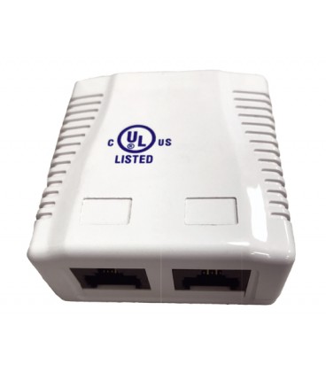 Розетка зовнішнього монтажу OK-net 5е UTP, 2 порт