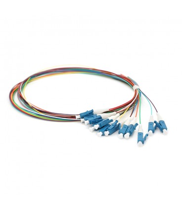 Пигтейл оптический Merlion ML-OP-S503, LC/UPC диаметр 2,0 мм, длина 1,0 м, 12 штук в упаковке, цена за 1 уп