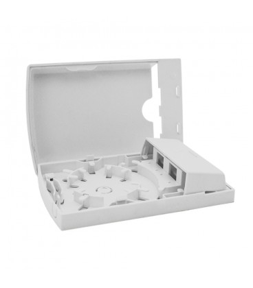 Оптоволоконна сполучна коробка Merlion ML-OP-S303, SC/LC/FC, 2 волокна