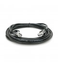 Патч-корд литий RITAR, CCA, UTP, RJ45, Cat.5e, 3m, чорний Q400