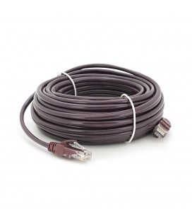 Патч-корд литой RITAR, UTP, RJ45, Cat.5e, 15m, фиолетовый, Cu (медь)