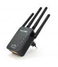 Підсилювач WiFi сигналу з 4-ма вбудованими антенами LV-WR16, живлення 220V, 300Mbps, IEEE 802.11b/g/n, 2.4-2.4835GHz, BOX