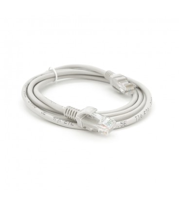 Патч-корд литий RITAR, CCA, UTP, RJ45, Cat.5e, 3m, сірий Q500